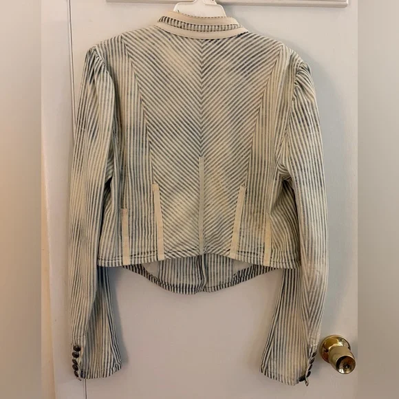 Free People Denim Jacket Jacket - Picture 2 of 3